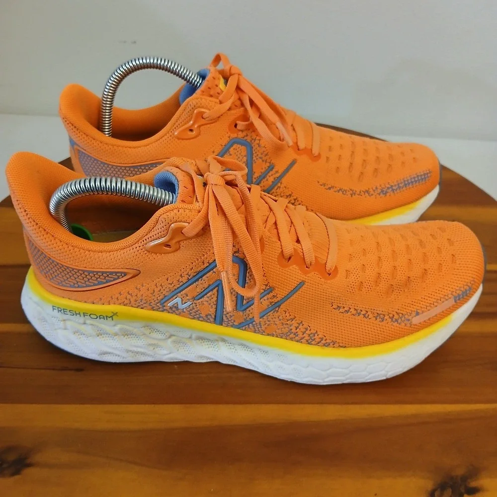 New Balance Fresh Foam 1080v12 Womens 9.5 Orange Running Shoes Sneakers